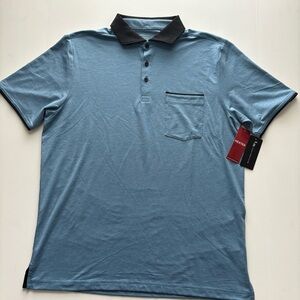 Men’s Travis Mathew Golf Featherweight Pocket Polo Small MSRP $105
